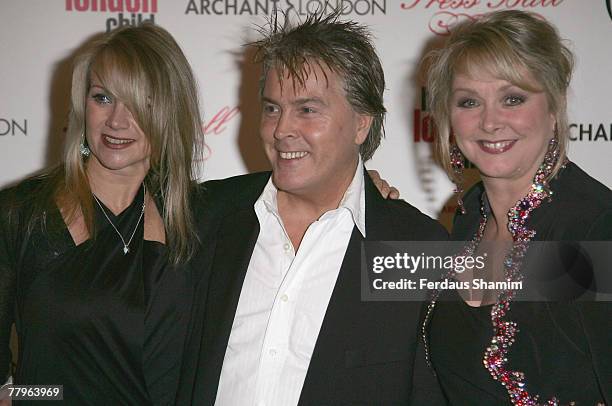 Shelley Preston,Cheryl Baker and guest attend The Archant London Press Ball at The Brewery November 17, 2007 in London, England.