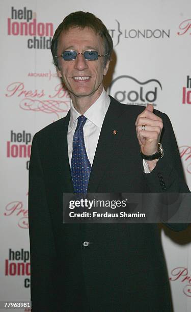 Robin Gibb attends The Archant London Press Ball at The Brewery November 17,2007 in London,England.