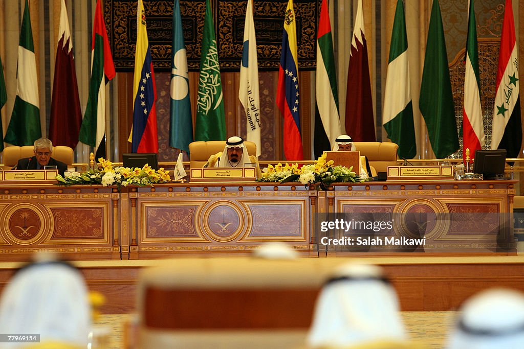 OPEC Heads Of State Gather In Saudi Arabia