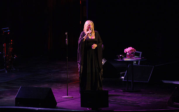Barbra Streisand performs in the Theatre of Performing Arts in the Casino and Earth Wind and Fire during the Planet Hollywood Resort & Casino Gala...