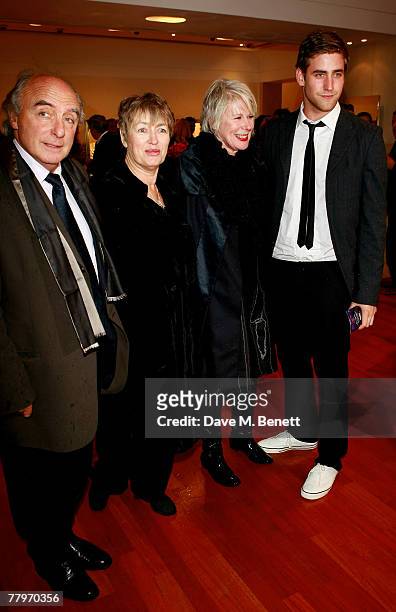 Peter Law and Betty Jackson attend the after party following the UK film premiere of 'Sleuth', at Bulgari on November 18, 2007 in London, England.