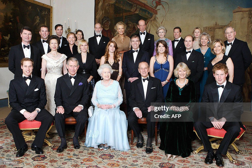 Britain's Queen Elizabeth II (Front Row