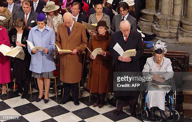 The family of Britain's Prince Philip from Baden Princess Ludwig of Baden, Prince Ludwig of Baden, The Margarive of Baden, the Margrave of Baden and...