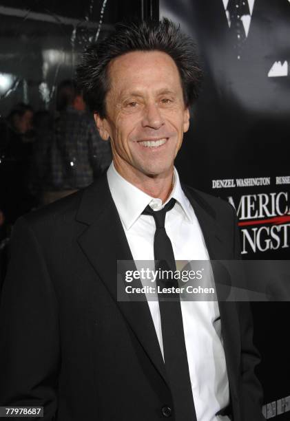 Producer Brian Grazer arrives to the industry screening of "American Gangster" at the Arclight on October 29, 2007 in Hollywood, California.