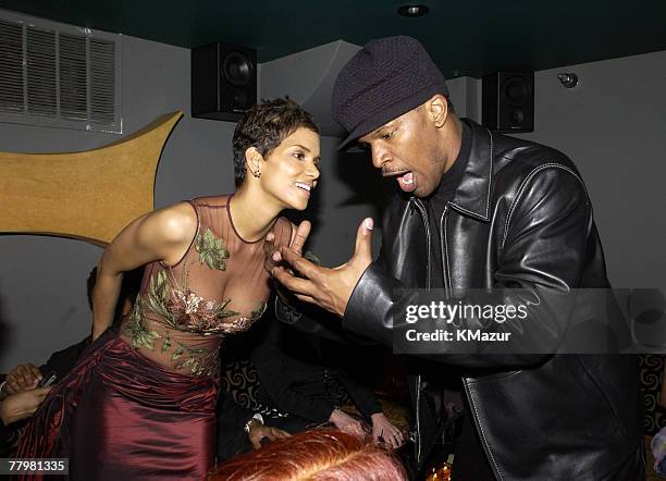 Halle Berry and Jamie Foxx