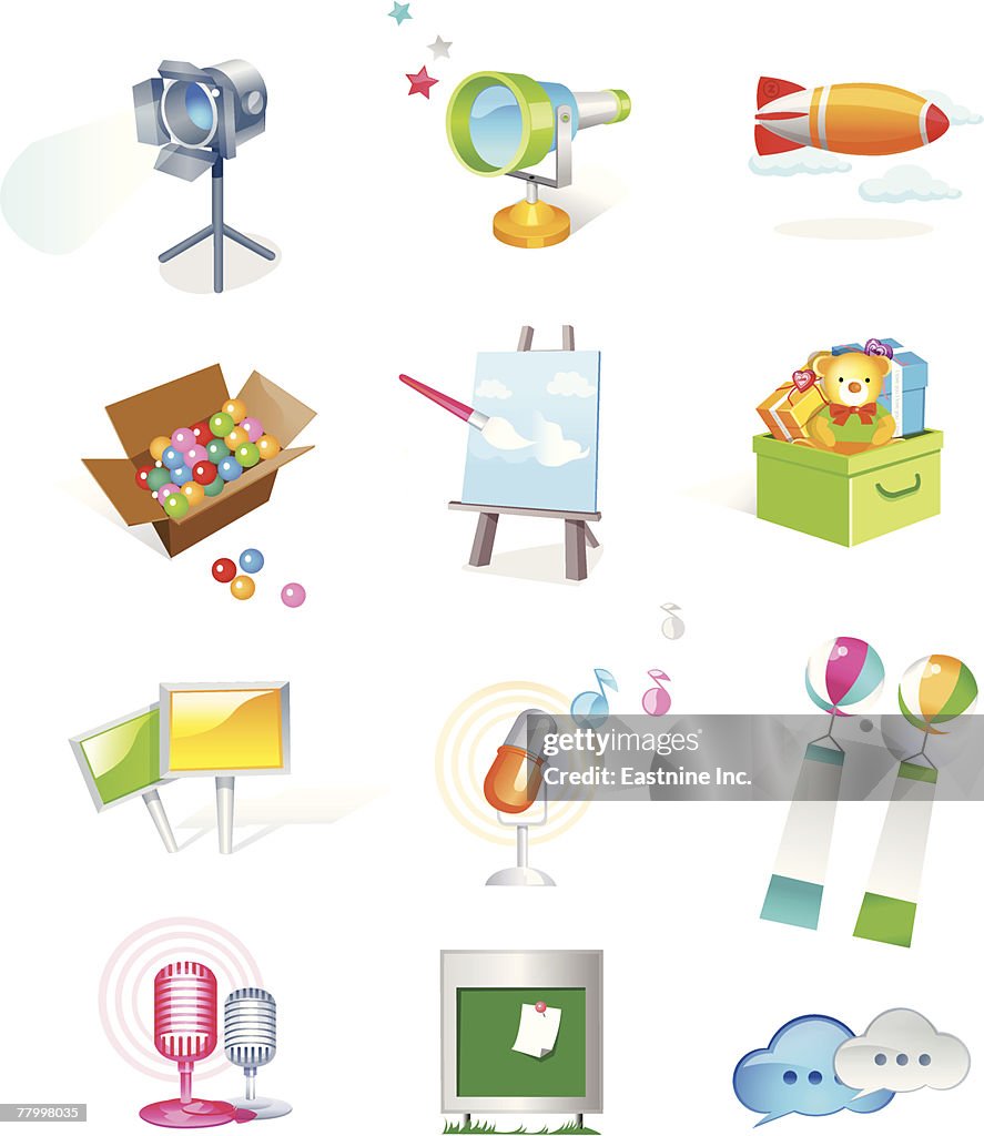 Various objects