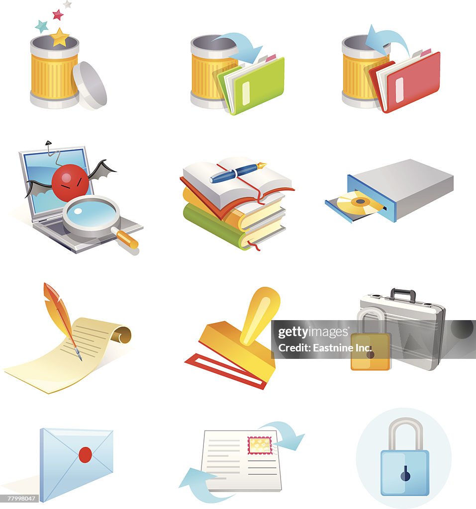 Different Type Objects Different Types Of Objects High-Res Vector Graphic - Getty Images