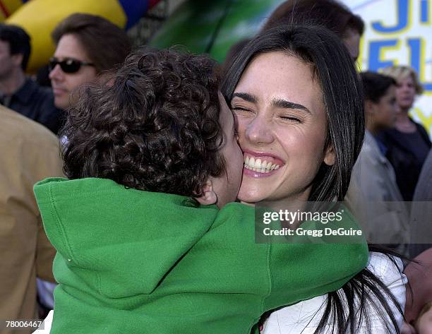 Jennifer Connelly and son Kai