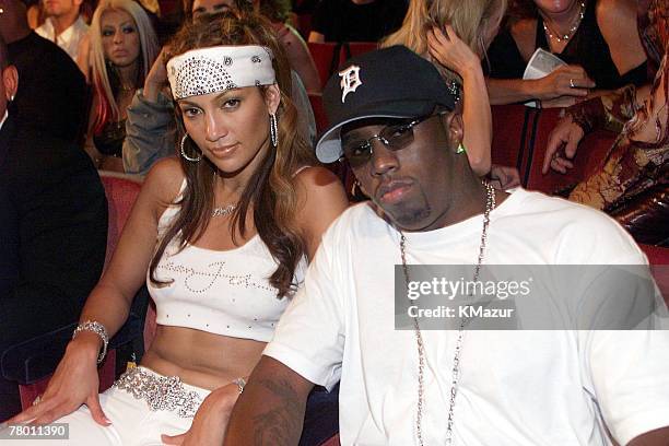 Puff Daddy and Jennifer Lopez