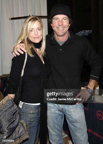 Denis Quaid and Kimberly Buffington