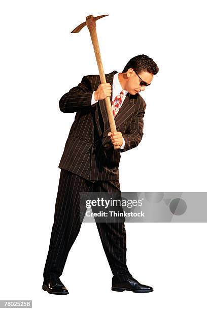 thb0012079 - pickaxe stock pictures, royalty-free photos & images