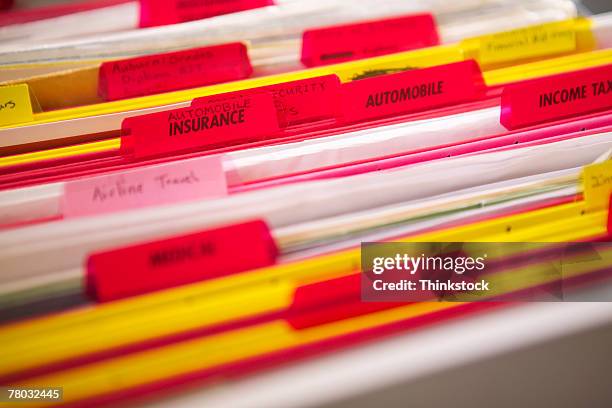 Folder Color Coding 13 Colour Coded Folder Stock Photos, High-Res Pictures, and Images ...