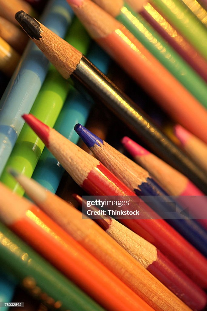 Colored drawing pencils