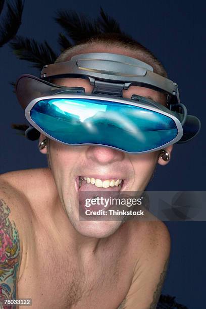 thc0023045 - tongue stud stock pictures, royalty-free photos & images