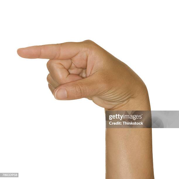 G Sign American Sign Language Alphabet Photos and Premium High Res Pictures ...