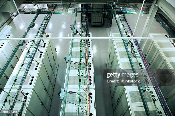 Computer Server Top View 71 Server Room Top View Stock Photos, High-Res Pictures, and Images ...
