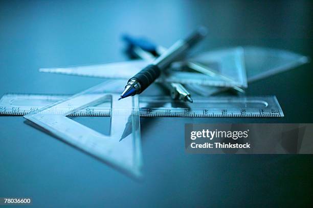 Drafting Instruments Background Drafting Triangle Photos and Premium High Res Pictures - Getty Images