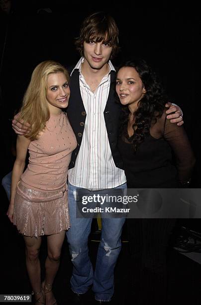 Brittany Murphy, Ashton Kutcher and Norah Jones