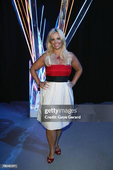 Ajay Rochester Legs 'The Biggest Loser' tv host Ajay Rochester attends Network Ten's 2008 ...