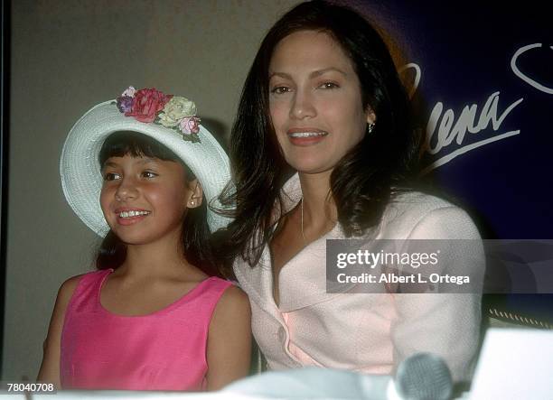 Becky Lee Meza and Jennifer Lopez