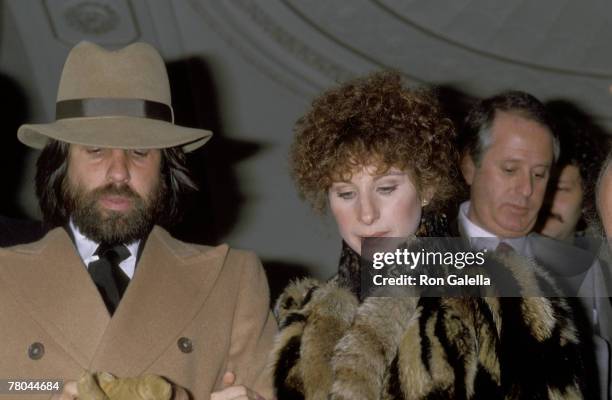 Jon Peters and Barbra Streisand