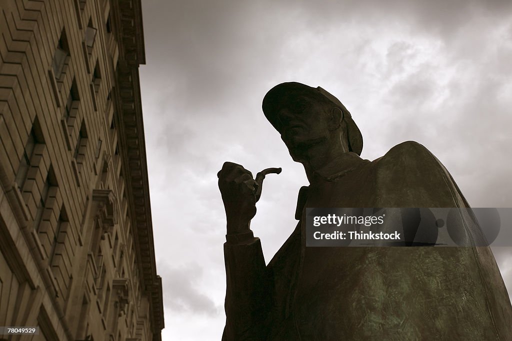 Statue of Sherlock Holmes, London, England