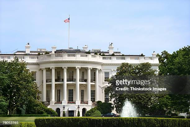 white house, washington, dc - washington dc stock pictures, royalty-free photos & images