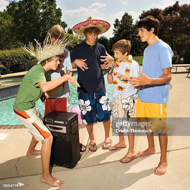 Sitting By Pool Rapper Funny White Rapper Photos and Premium High Res Pictures - Getty Images
