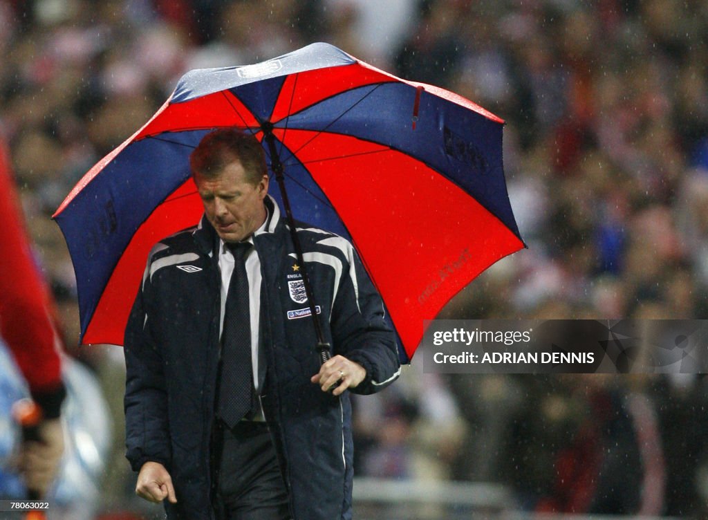 England football manager Steve McClaren