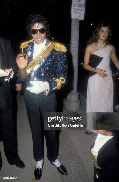 Michael Jackson, Emmanual Lewis and Brooke Shields