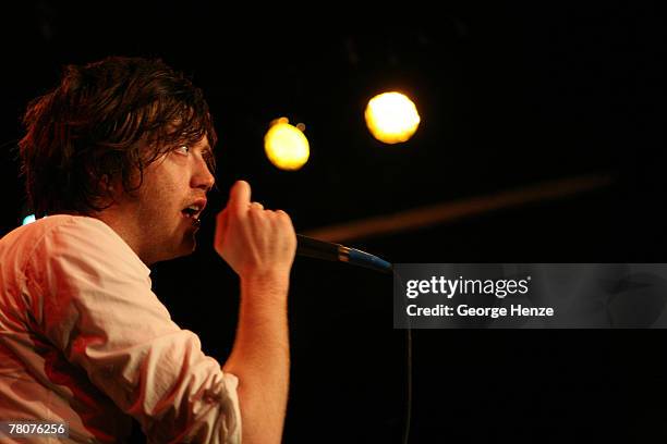 Will Sheff of Okkervil River performing live at the Crossing Border festival on November 23, 2007 in The Hague, Netherlands.