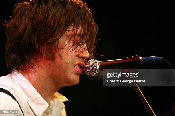 Will Sheff of Okkervil River performing live at the Crossing Border festival on November 23, 2007 in The Hague, Netherlands.