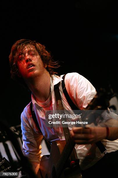 Will Sheff of Okkervil River performing live at the Crossing Border festival on November 23, 2007 in The Hague, Netherlands.