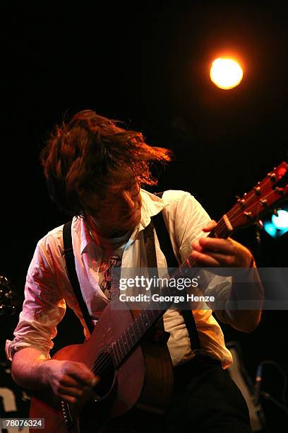 Will Sheff of Okkervil River performing live at the Crossing Border festival on November 23, 2007 in The Hague, Netherlands.