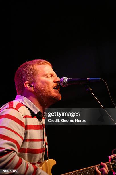 The New Pornographers perform live at the Crossing Border festival on November 23, 2007 in The Hague, Netherlands.