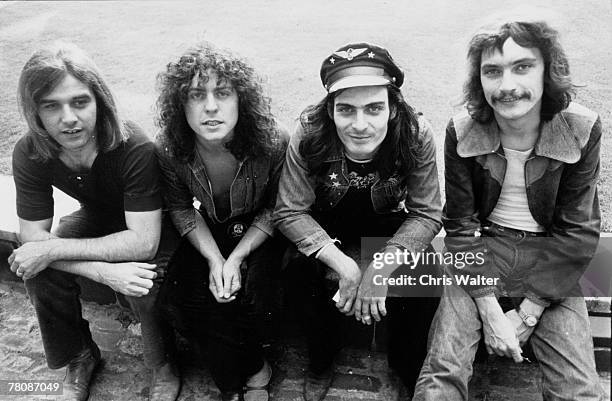 Marc Bolan and T. Rex 1971 Mickey Finn, Steve Currie, Bill Legend