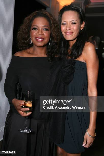 Oprah Winfrey and Keisha Whitaker