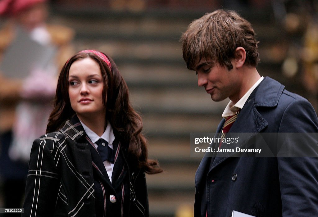 On Location for "Gossip Girl" - November 26, 2007