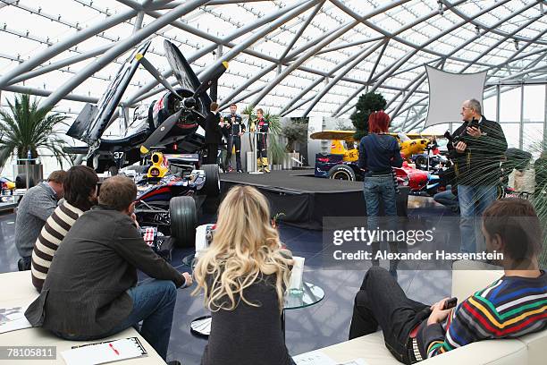 General view is seen during the Puma Red Bull Press Day at the Hangar 7 on November 27, 2007 in Salzburg, Austria.