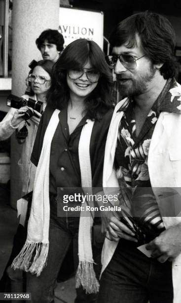 Valerie Bertinelli and Steven Spielberg