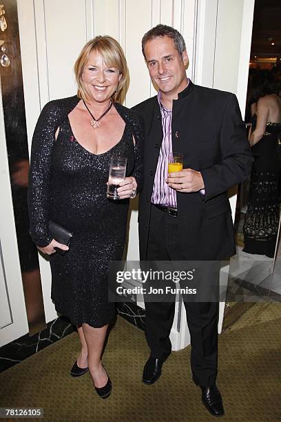 Fern Britton and Phil Vickery attends the TV Quick and TV Choice Awards at the Dorchester Hotel on September 03, 2007 in London.