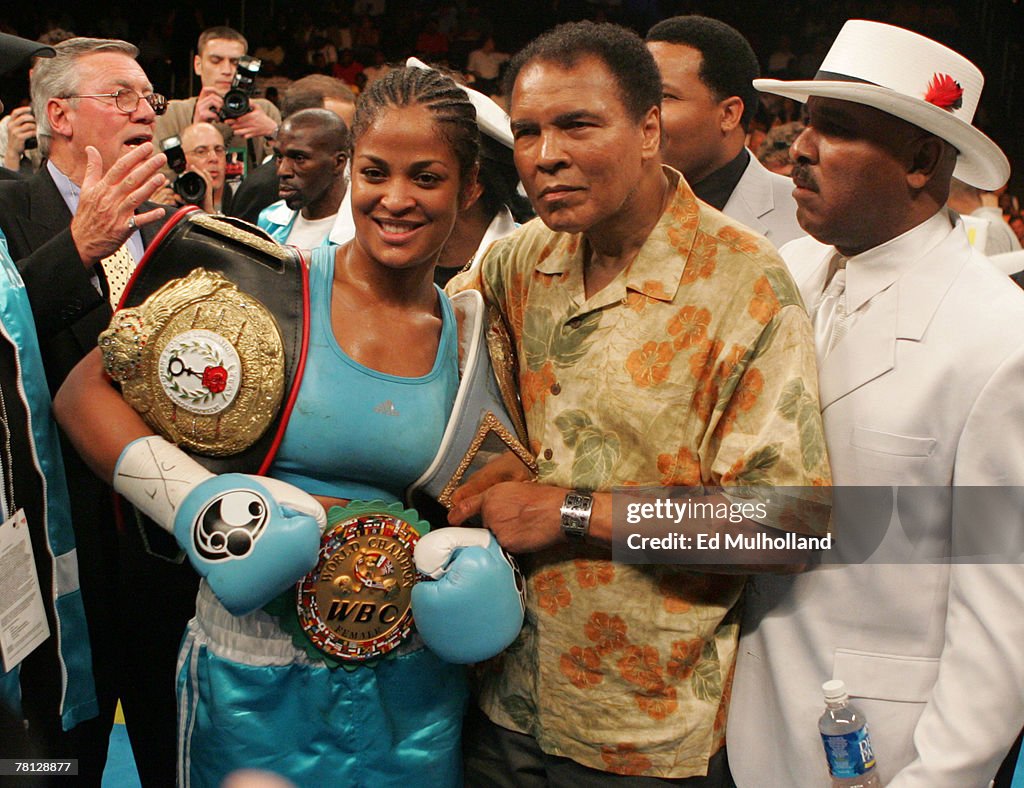 WBC/WIBA Super Middleweight Title - Laila Ali vs Erin Toughill - June 11, 2005