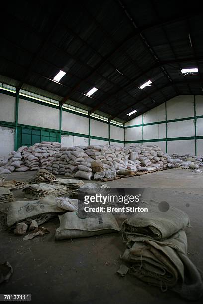 Images of diverse agricultural production and farming in the Sauri Millenium village, September 10, 2007 in Kisumu, Kenya. The pictures illustrate...