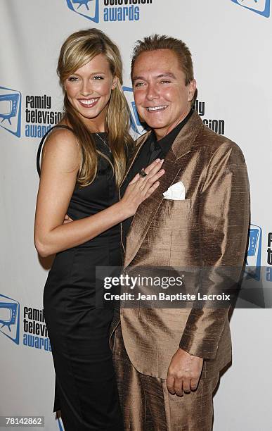 Katie Cassidy and David Cassidy arrive at the 9th annual Family Television Awards held at the Beverly Hilton Hotel on November 28, 2007 in Los...