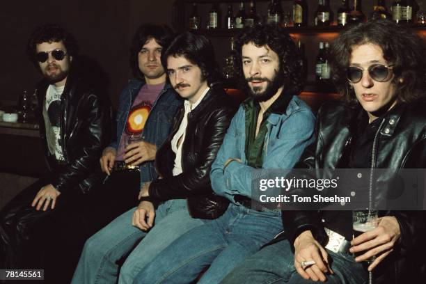 Blue Oyster Cult Press Shoot, London 1981