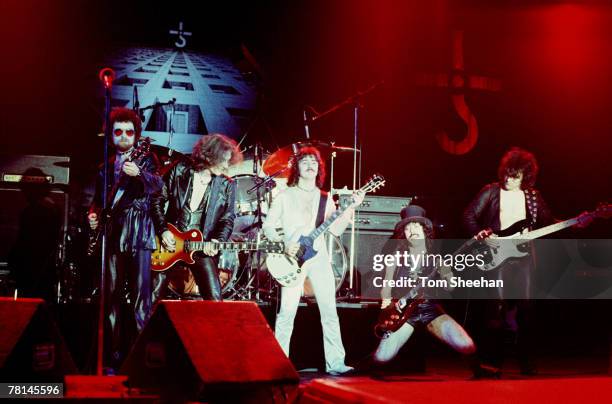 Blue Oyster Cult Performing At The Hammersmith Odeon, London, 1977