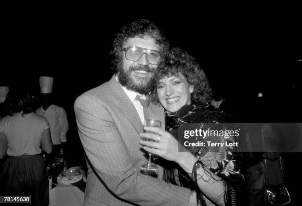 Barbara Dickson With Radio DJ Dave Lee Travis, Holiday Inn, Chelsea, London