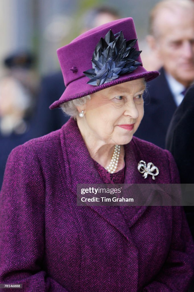 HRH Queen Elizabeth II & Prince Philip Visit Milton Keynes