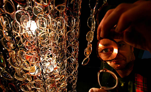 GBR: Chandelier Made Out Of Spectacles