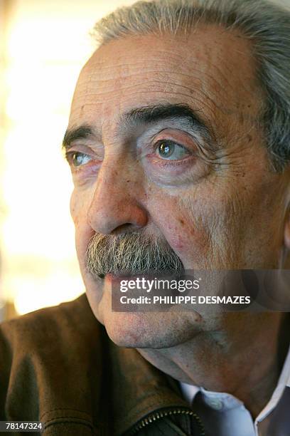 Argentinian poet Juan Gelman as seen 26 October 2005 in Madrid. Gelman was granted the prestigious Cervantes Award 2007, Spanish Culture minister...